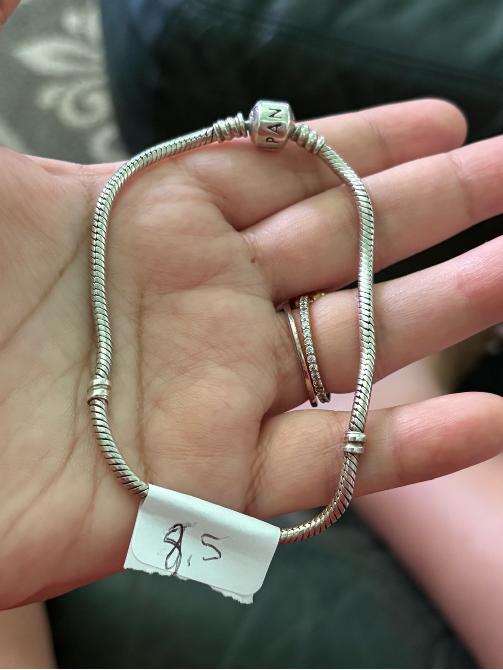 Pandora Sterling Silver Snake Chain Bracelet